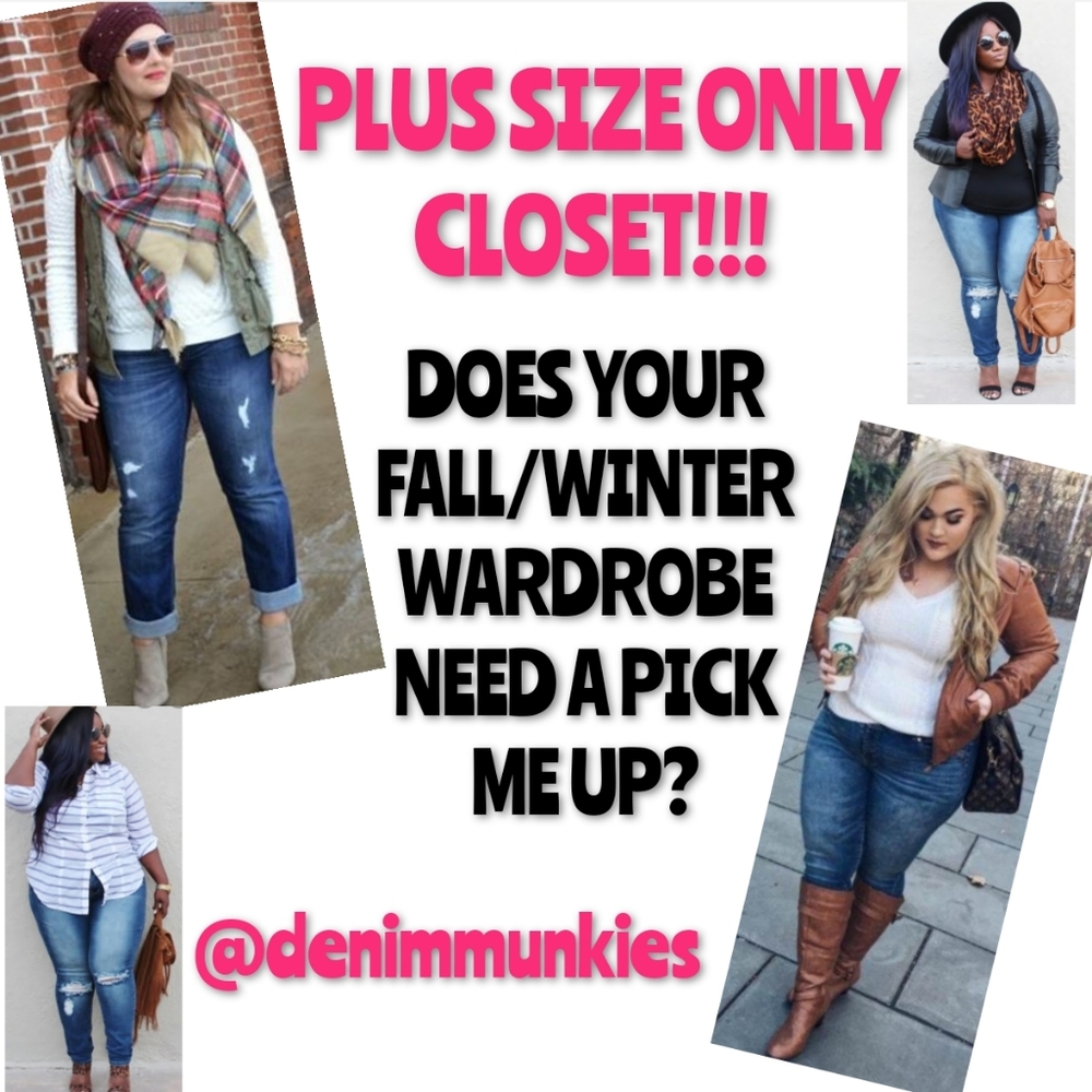NEW ITEMS LISTED PLUS SIZE JEANS - Picture 1 of 3